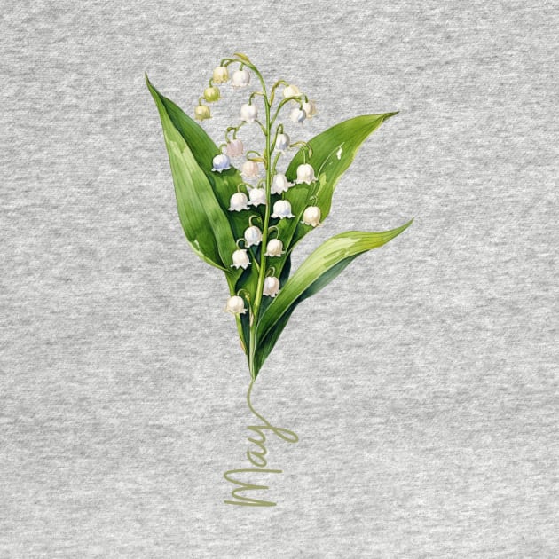 Lily of the Valley - Birth Month Flower for May by Mistywisp